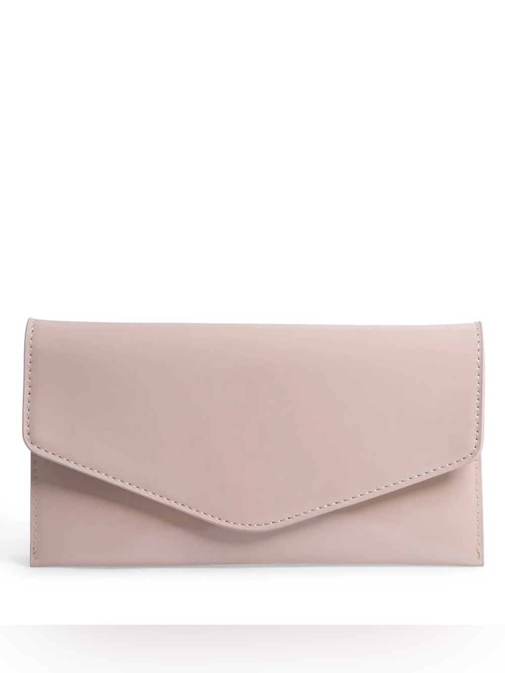 Steve Madden Benvy Blush Patent Clutch in Mink